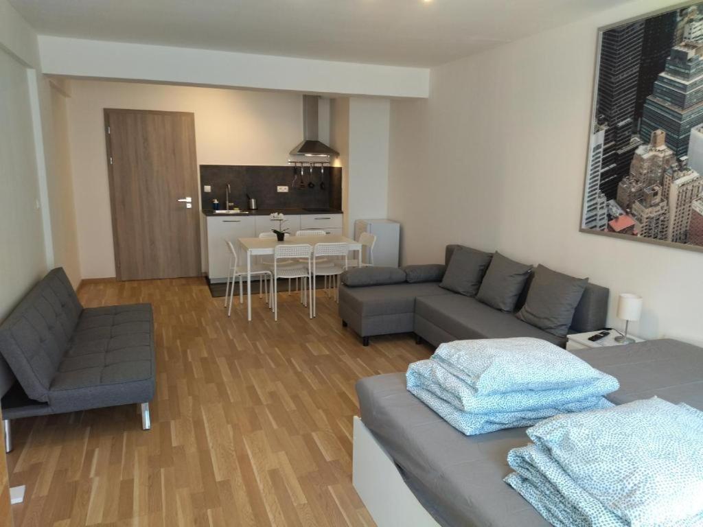 Brand New Studio Apartment #24 In Elite Residence With Free Secure Parking In The Center Prag Exterior foto